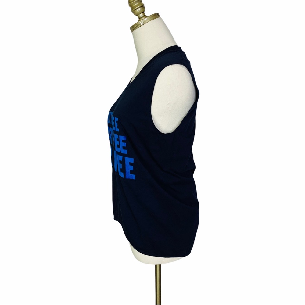 Stella McCartney Gluten Free Tank Top Navy 2420 - Picture 6 of 8